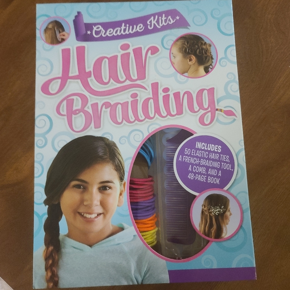 Hair braiding creative kit